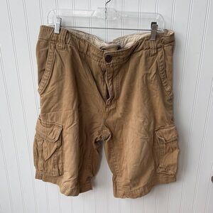 Aeropostale Men's Cargo Shorts in Khaki Brown